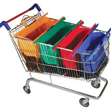 Trolere Pentru Cumpărături Cu Saci (Set De 4)