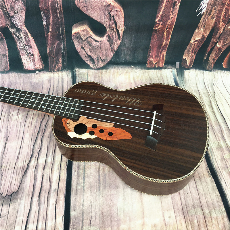 Ukulele 23 Inch Colorat Curcubeu pentru Bărbați și Femei 2