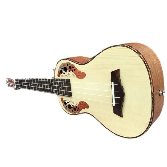 Ukulele 23 Inch Colorat Curcubeu pentru Bărbați și Femei 4