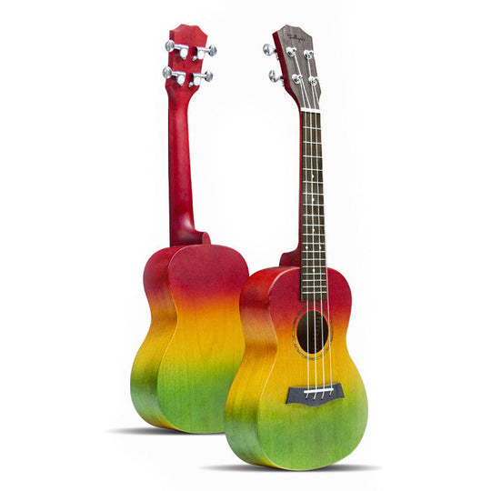Ukulele Acustic Handmade 23 Inch pentru Bărbați și Femei cu Design Clasic 5