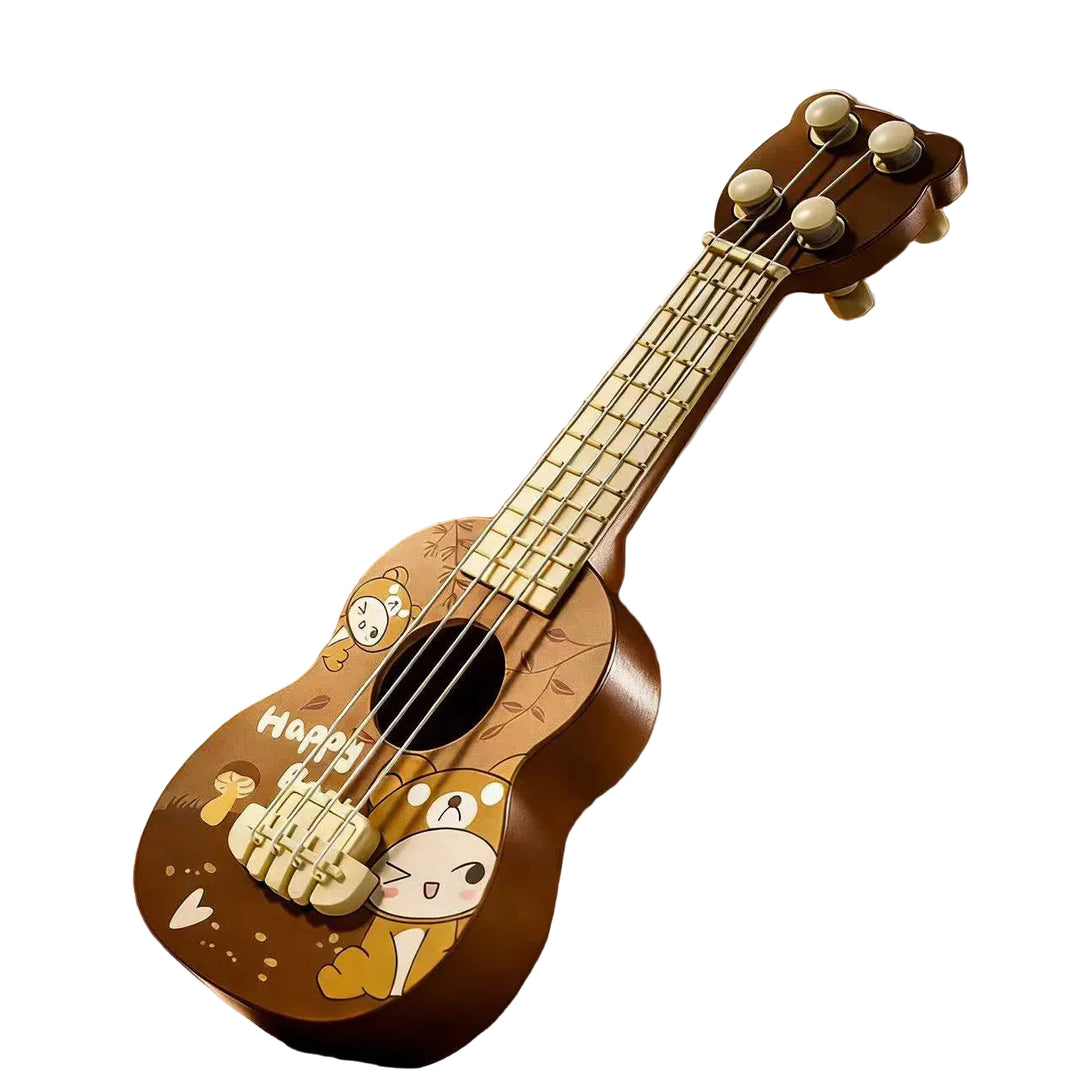 Ukulele Acustic Pentru Copii Cu Design Jucăuș 0