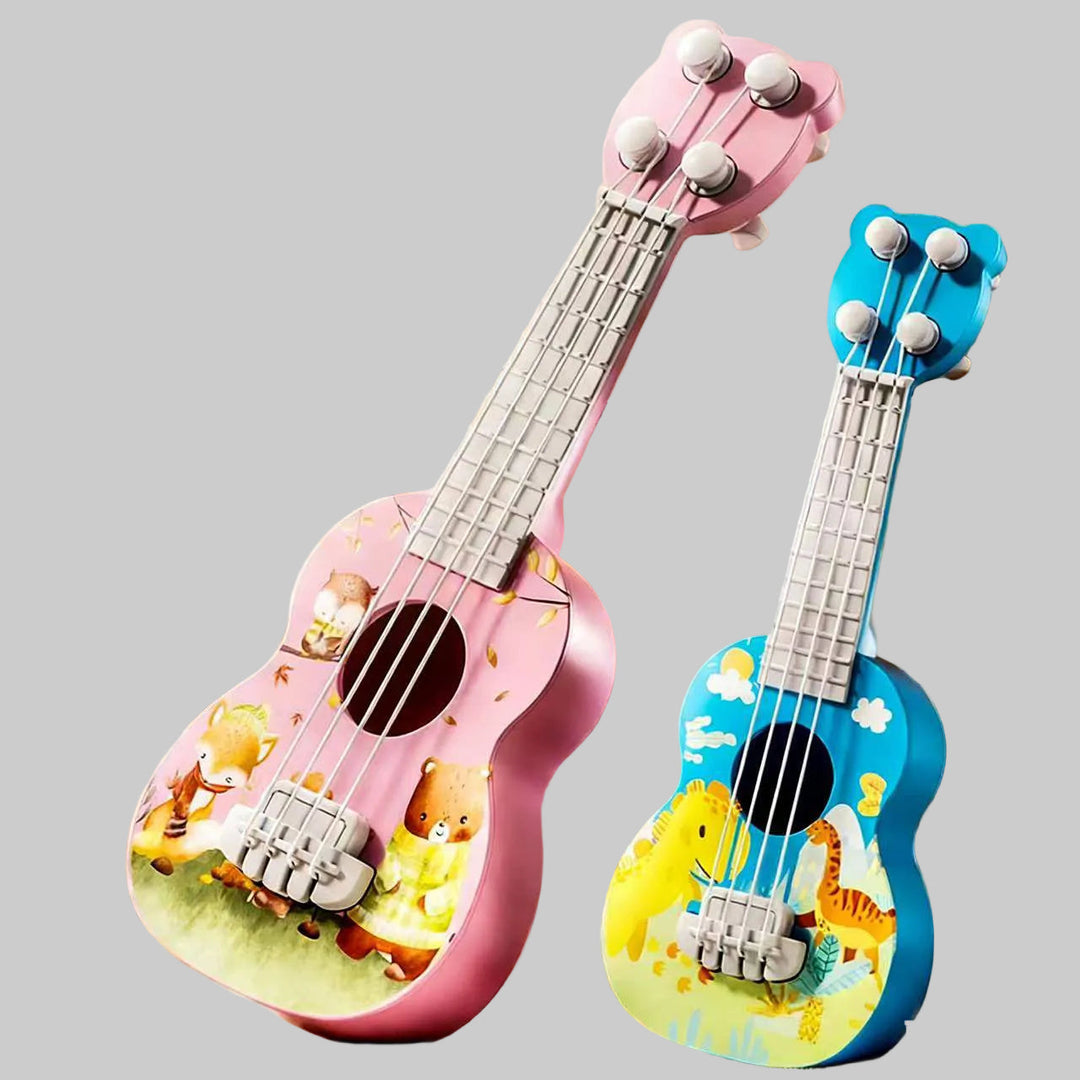 Ukulele Acustic Pentru Copii Cu Design Jucăuș 1
