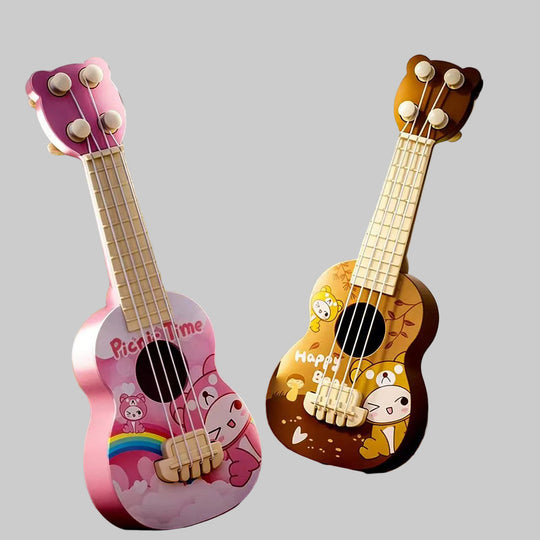 Ukulele Acustic Pentru Copii Cu Design Jucăuș 2