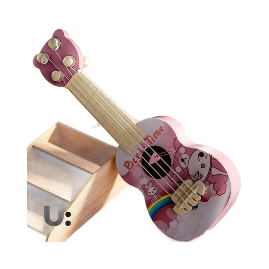 Ukulele Acustic Pentru Copii Cu Design Jucăuș 3