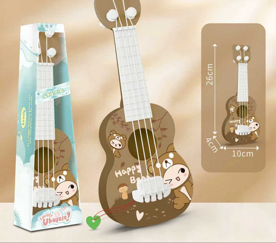Ukulele Acustic Pentru Copii Cu Design Jucăuș 5