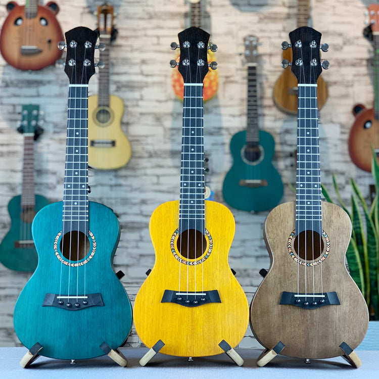 Ukulele Acustic cu Design Unic pentru Bărbați și Femei 1