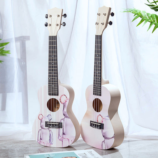 Ukulele Acustic pentru Copii cu Design Artistic 1