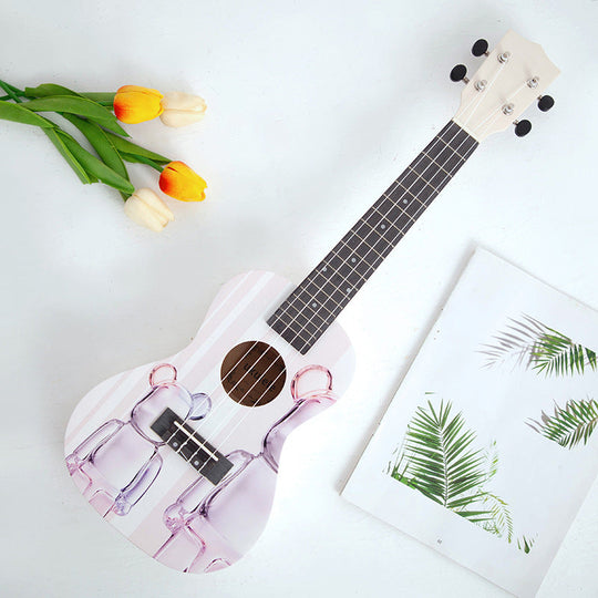Ukulele Acustic pentru Copii cu Design Artistic 2
