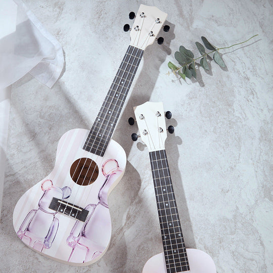 Ukulele Acustic pentru Copii cu Design Artistic 3