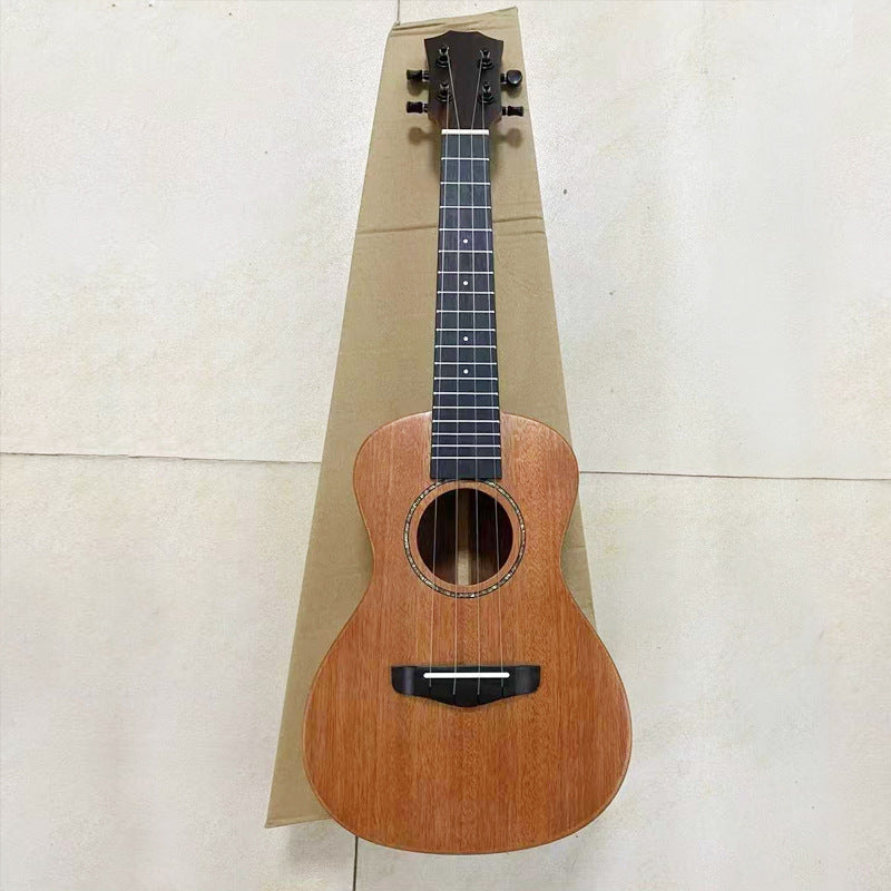 Ukulele Compact Din Lemn Masiv Pentru Bărbați Și Femei 4