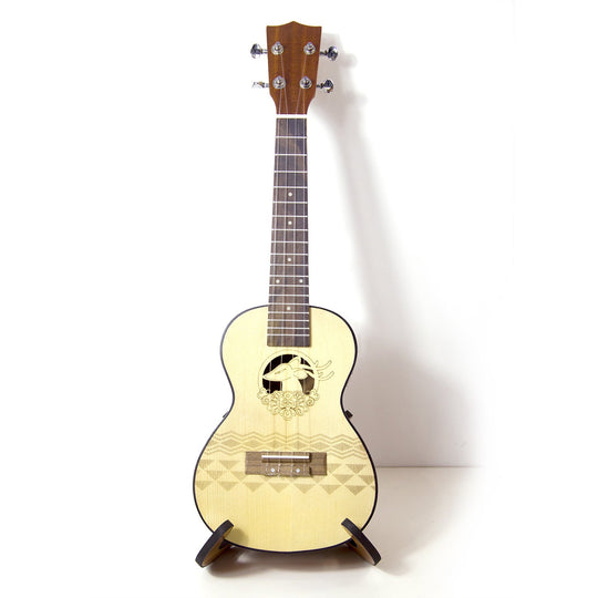 Ukulele Compact Din Lemn Masiv Pentru Bărbați Și Femei 5