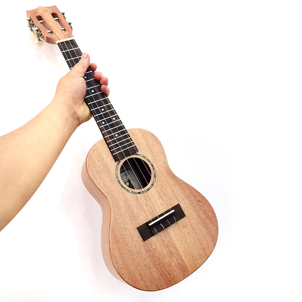 Ukulele Compact Din Lemn Masiv Pentru Bărbați Și Femei 8