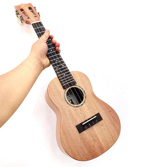 Ukulele Compact Din Lemn Masiv Pentru Bărbați Și Femei 8