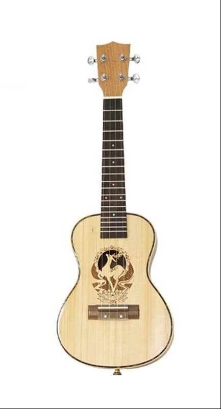 Ukulele Compact Pentru Bărbați și Femei cu Sunet Echilibrat 3