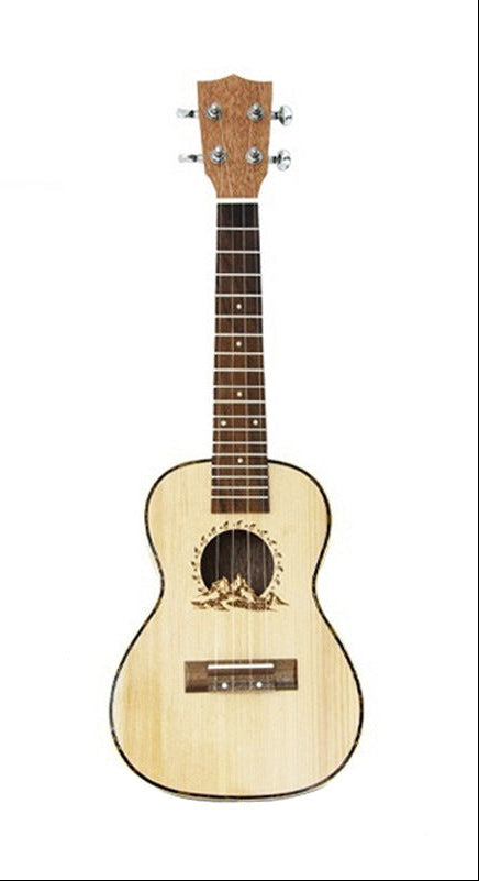 Ukulele Compact Pentru Bărbați și Femei cu Sunet Echilibrat 6
