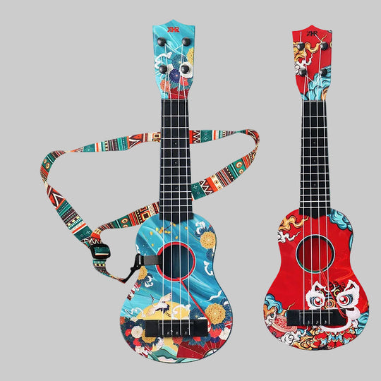 Ukulele Compact Pentru Începători Cu Design Atrăgător 0