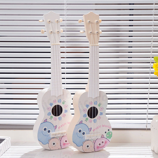 Ukulele Miniatural pentru Copii cu Design Colorat 1