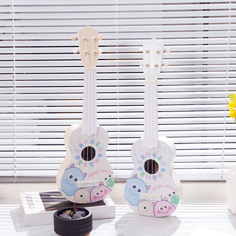 Ukulele Miniatural pentru Copii cu Design Colorat 3