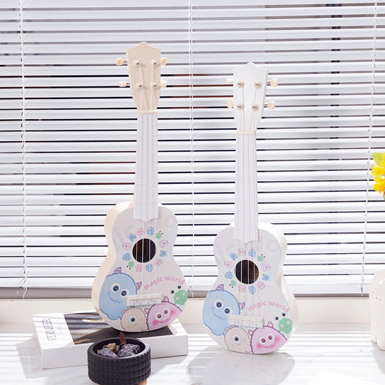 Ukulele Miniatural pentru Copii cu Design Colorat 3