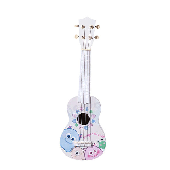 Ukulele Miniatural pentru Copii cu Design Colorat 4