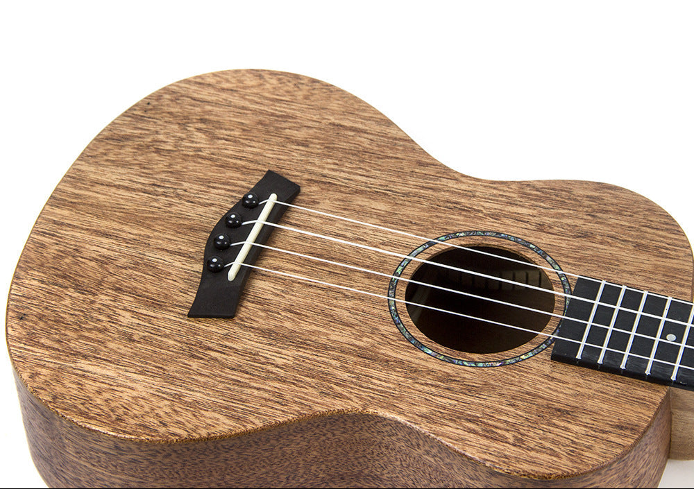 Ukulele de 21 inch pentru bărbați și femei cu corp din mahon 0