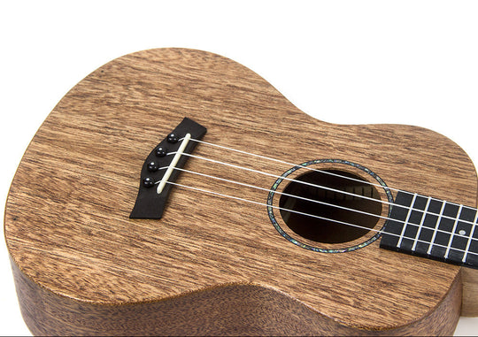 Ukulele de 21 inch pentru bărbați și femei cu corp din mahon 0