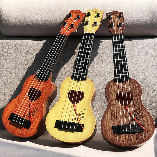 Ukulele din lemn pentru bărbați și femei, design compact și sunet cald 1