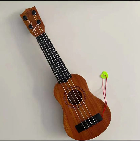 Ukulele din lemn pentru bărbați și femei, design compact și sunet cald 6