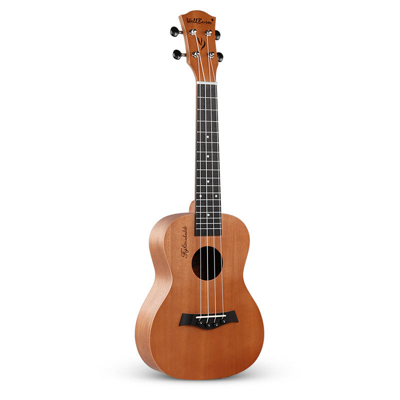 Ukulele din lemn pentru bărbați și femei cu design compact și sunet cald 2