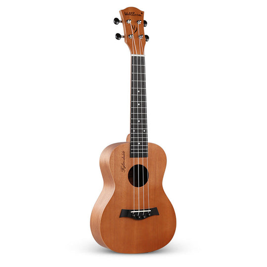 Ukulele din lemn pentru bărbați și femei cu design compact și sunet cald 2