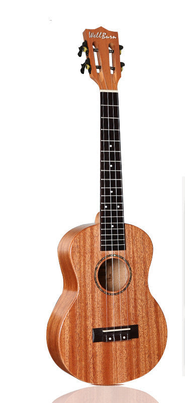 Ukulele din lemn pentru bărbați și femei cu design compact și sunet cald 3