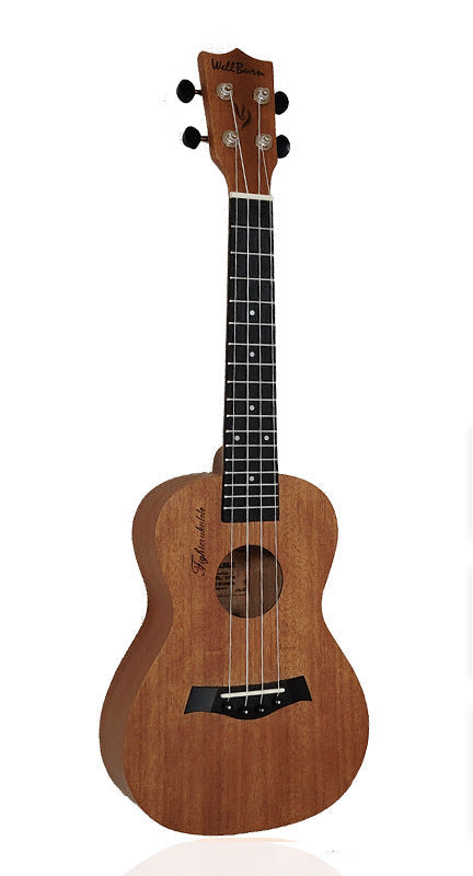 Ukulele din lemn pentru bărbați și femei cu design compact și sunet cald 5