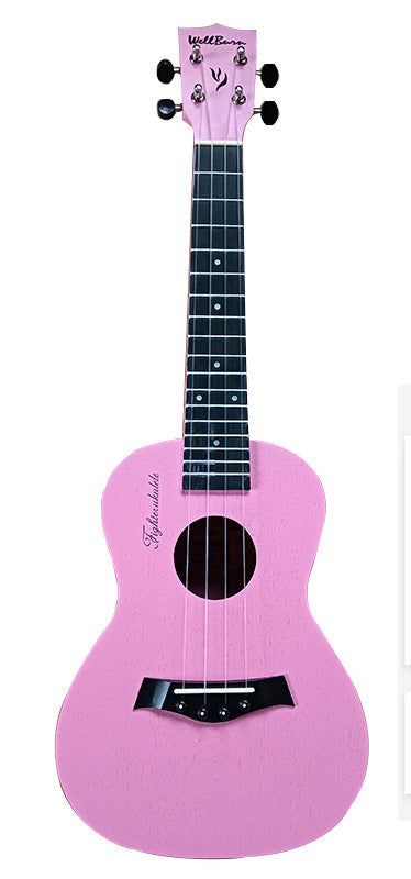 Ukulele din lemn pentru bărbați și femei cu design compact și sunet cald 6