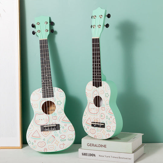 Ukulele educațional pentru copii design ergonomic 13