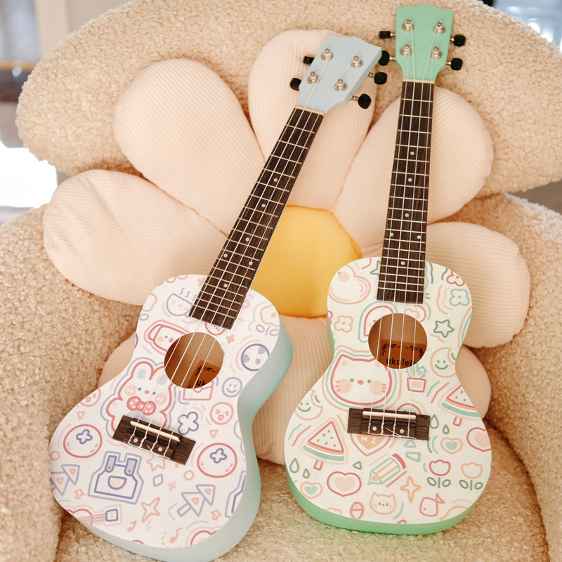 Ukulele educațional pentru copii design ergonomic 5