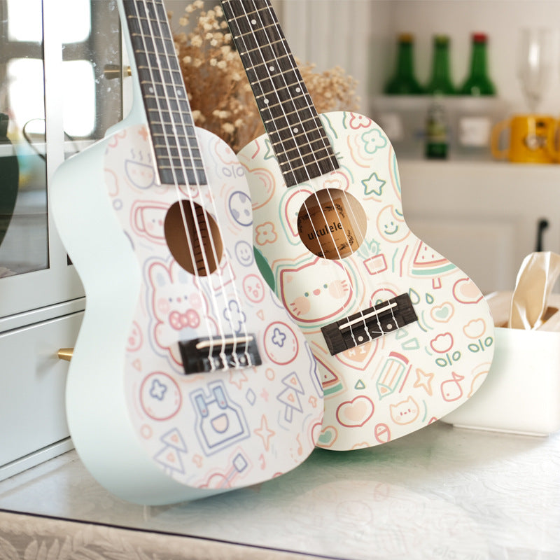 Ukulele educațional pentru copii design ergonomic 7
