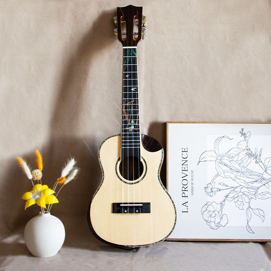 Ukulele pentru Bărbați și Femei cu Finisaj Neted și Sunet Plăcut 0