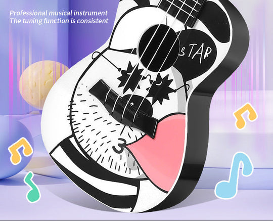 Ukulele pentru Copii Compact Cu Design Tematic Dinozaur 3