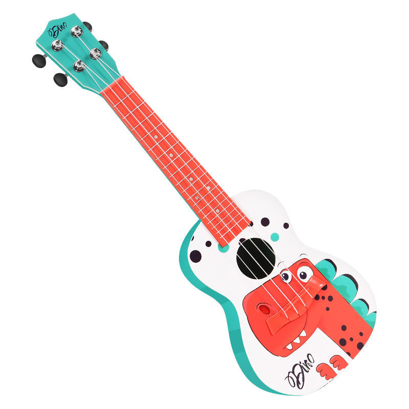 Ukulele pentru Copii Compact Cu Design Tematic Dinozaur 4
