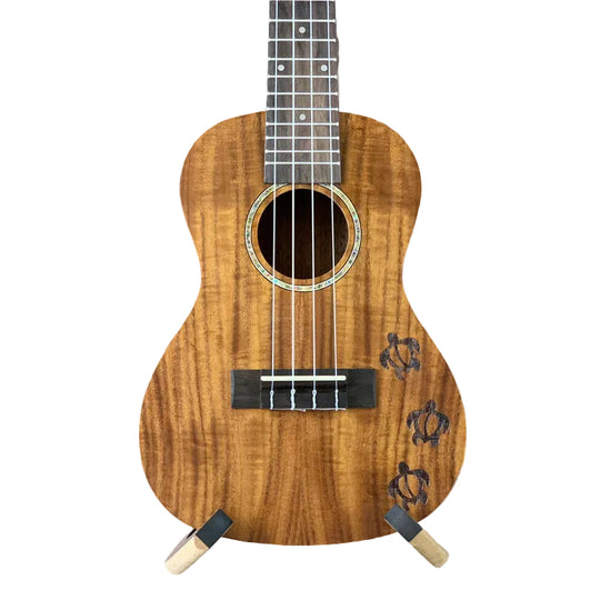 Ukulele pentru bărbați și femei cu design exotic și dimensiune compactă de 23 inch 0