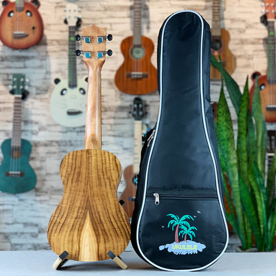 Ukulele pentru bărbați și femei cu design exotic și dimensiune compactă de 23 inch 3