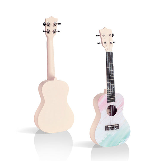 Ukulele pentru copii cu design artistic vibrant 5