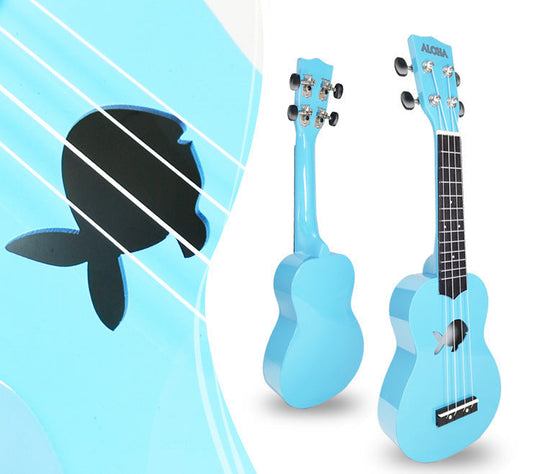 Ukulele pentru copii cu design colorat și formă unică 10