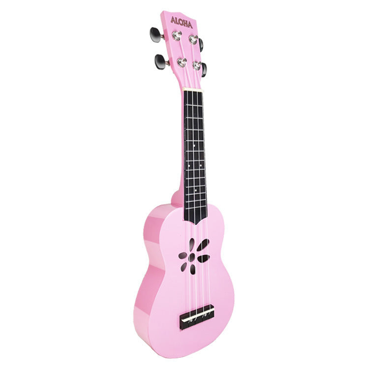 Ukulele pentru copii cu design colorat și formă unică 4