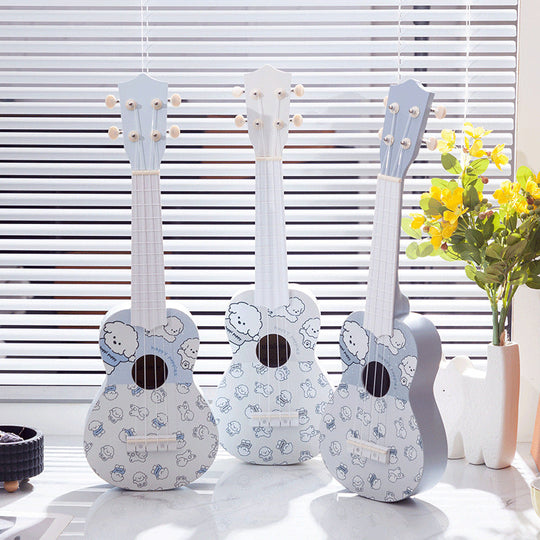 Ukulele pentru copii cu design tematic de desene animate 3