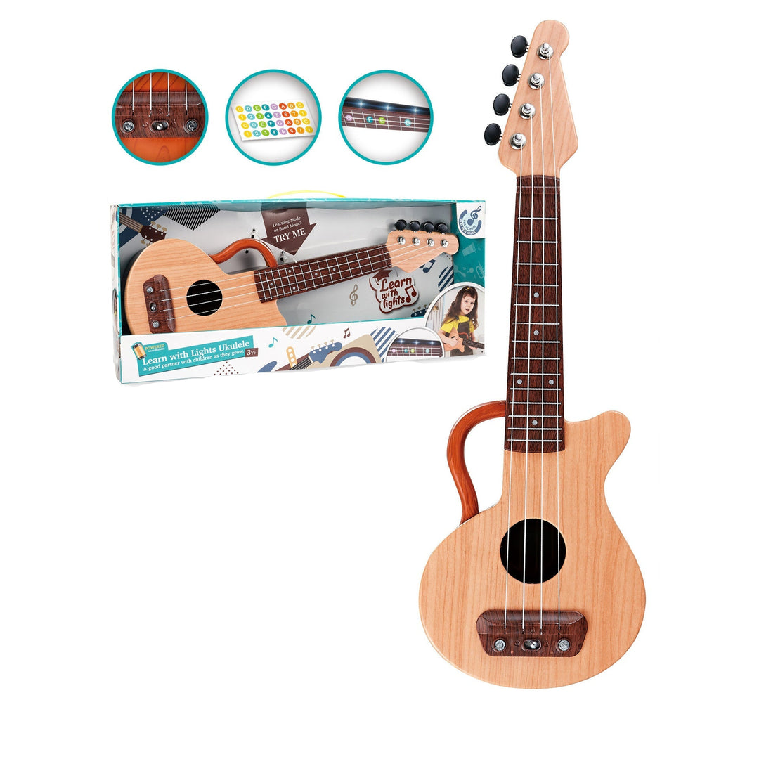 Ukulele pentru copii cu lumini ghidaj Interdraft Learning 5
