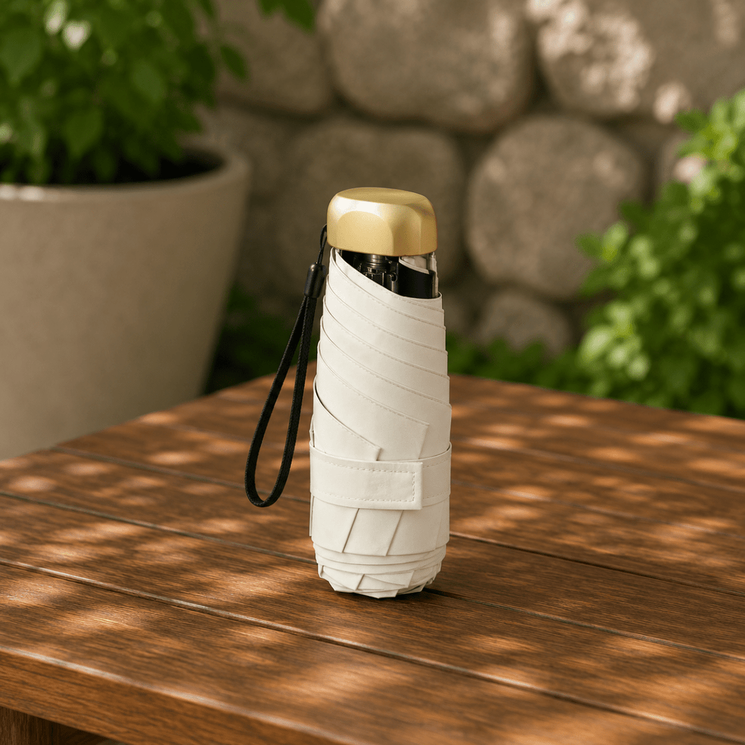 Umbrelă Compactă pentru Soare și Ploaie cu Design Ultraușor 5
