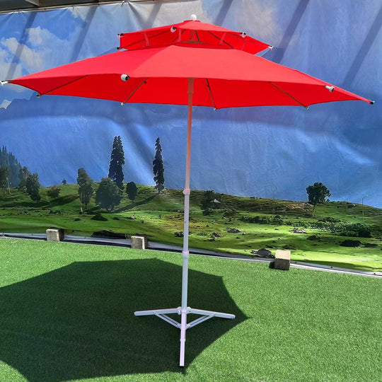 Umbrelă de Soare Reglabilă pentru Plajă și Grădină 2
