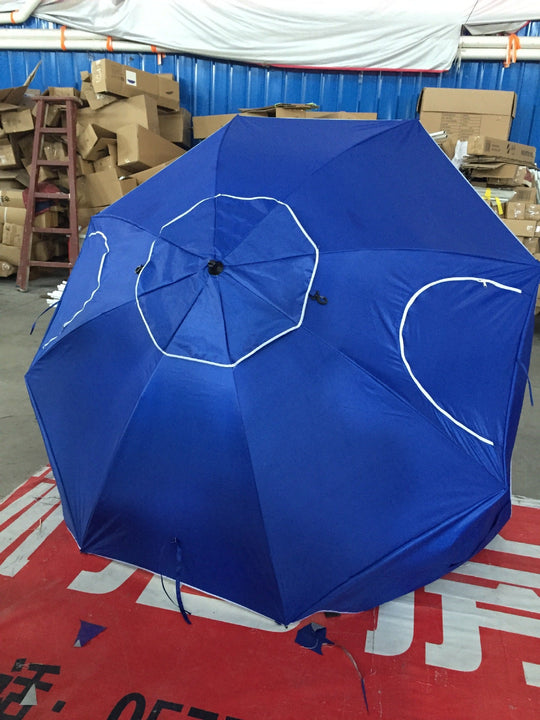 Umbrelă de plajă robustă cu protecție UV pentru bărbați și femei 0