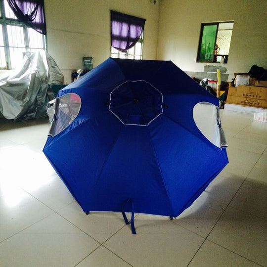 Umbrelă de plajă robustă cu protecție UV pentru bărbați și femei 1